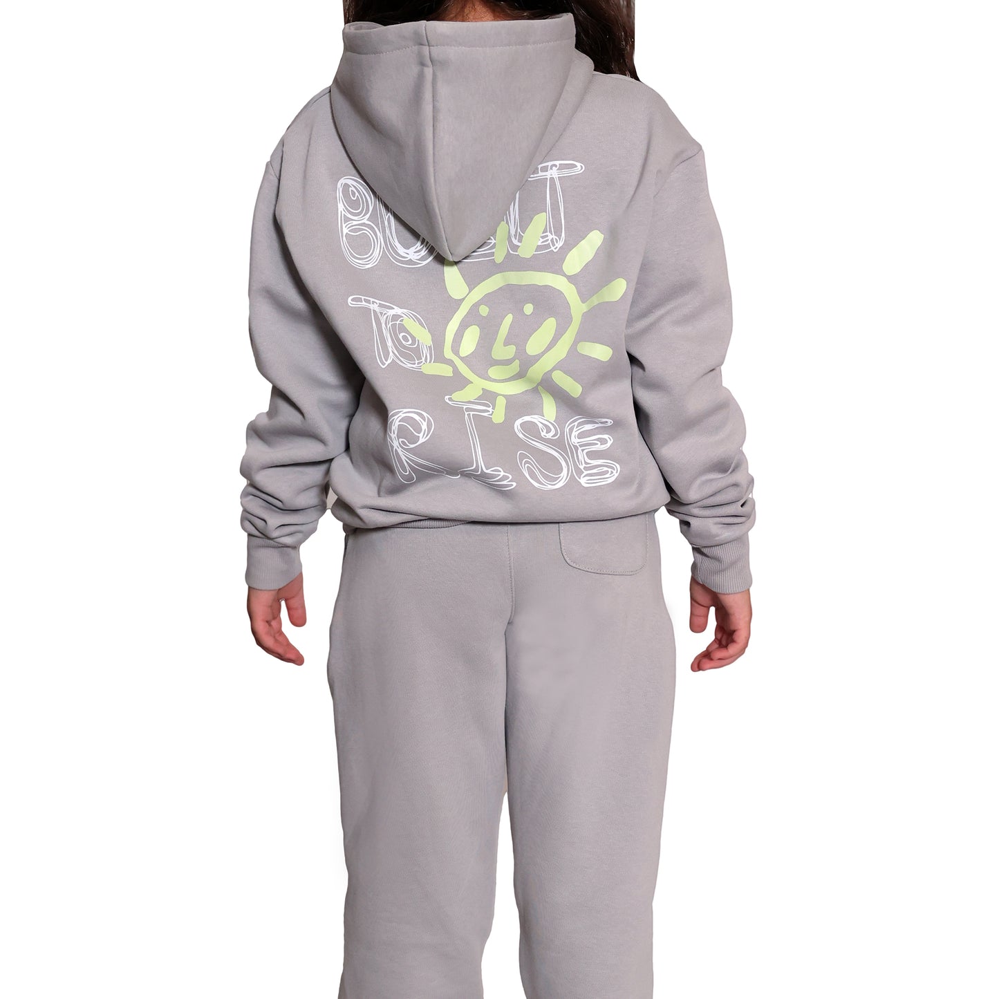 Kids Pullover Hoodie - Gray