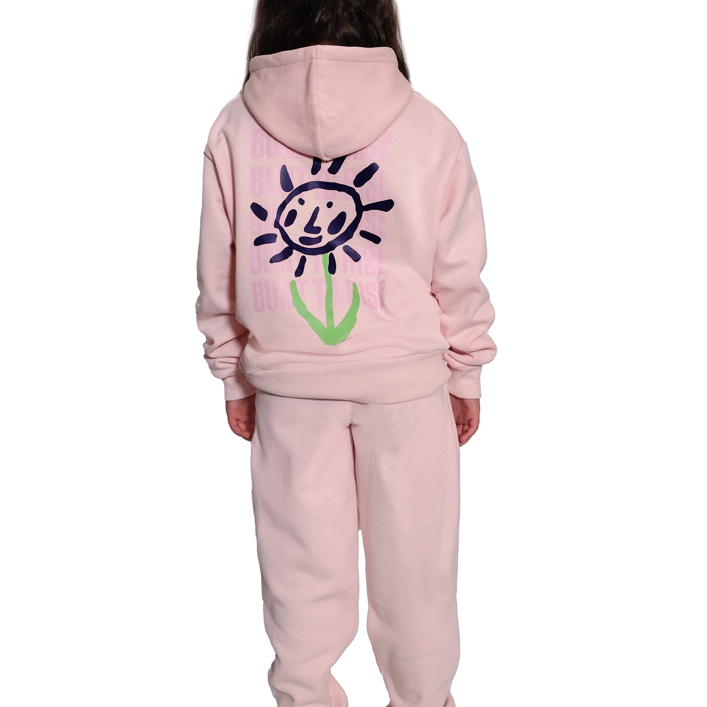 Kids Pullover Hoodie - Pink
