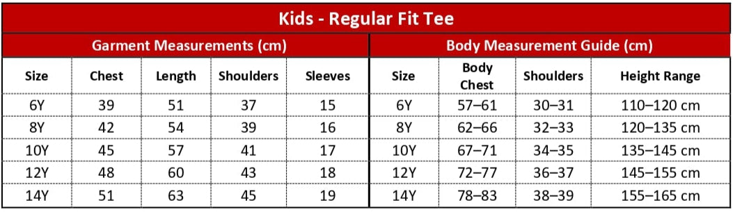 Kids - Regular Fit