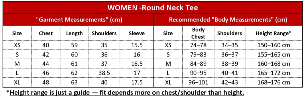 Women Round Neck