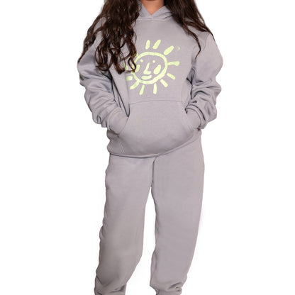 Kids Pullover Hoodie - Gray