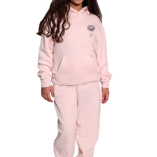 Kids Pullover Hoodie - Pink