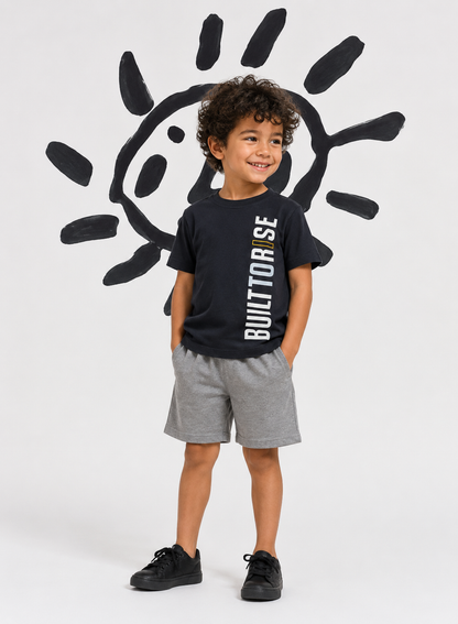 KIDS T-SHIRT-BLACK "SS26 BFBTR"