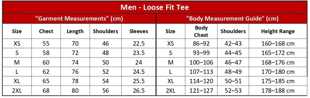 Man Loose Fit