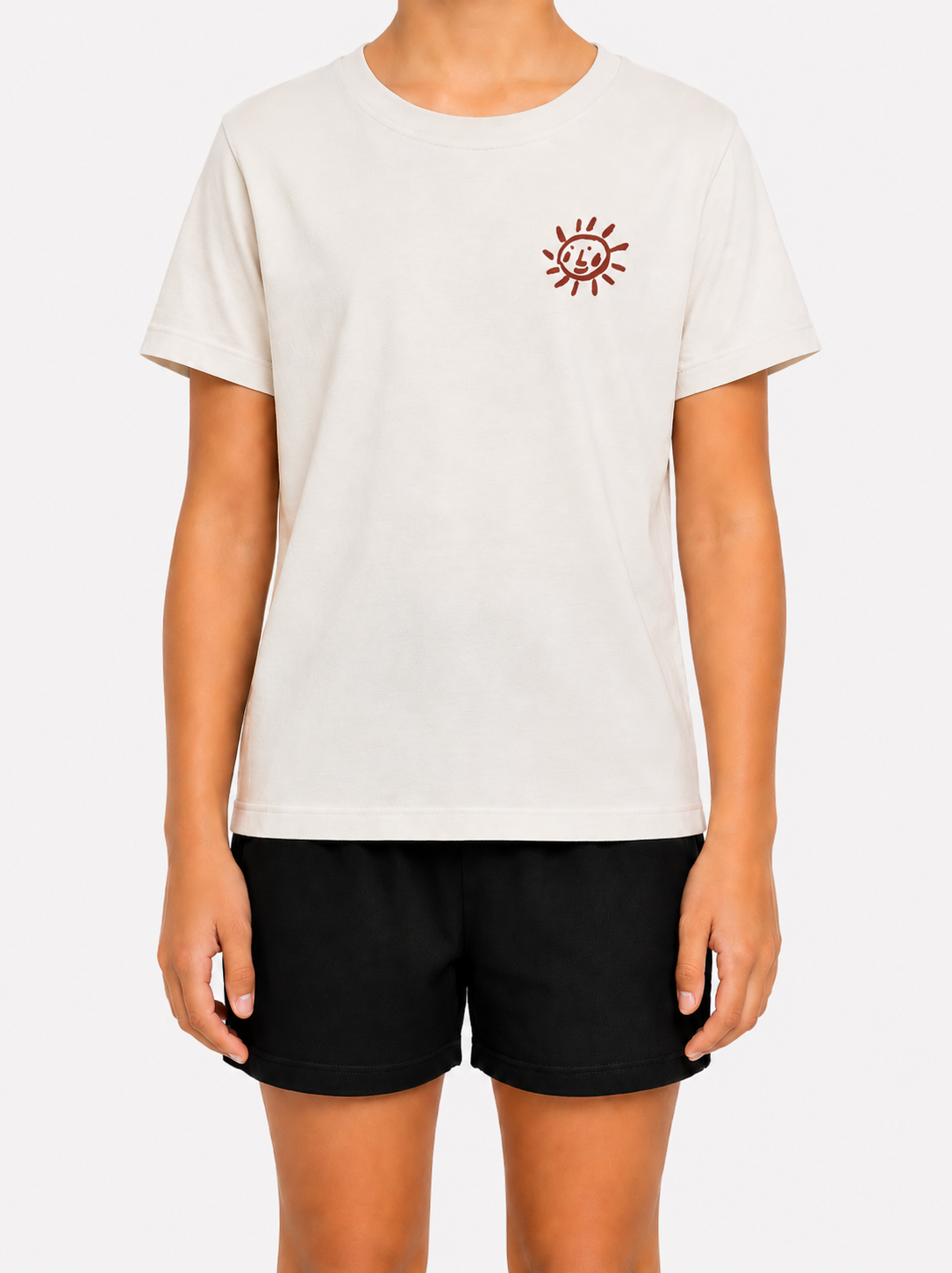 KIDS T-SHIRT-WHITE "SS26 WBBTR"