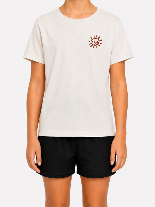 KIDS T-SHIRT-WHITE "SS26 WBBTR"