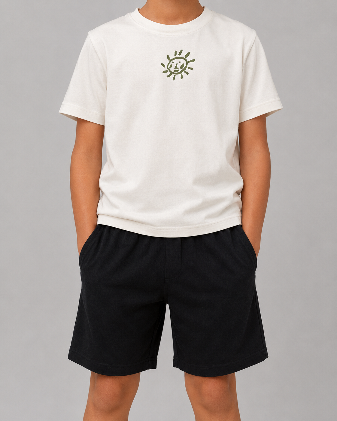 Kids White T-shirt SS26